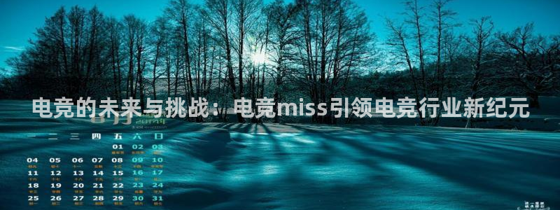 vkgame 威客电竞：电竞的未来与挑战：电竞miss引领电竞行业新纪元