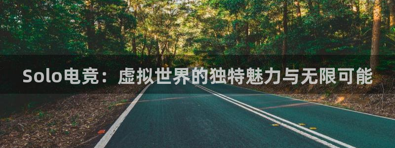 威客电竞吧官网安卓版：Solo电竞：虚拟世界的独特魅力与无限可能